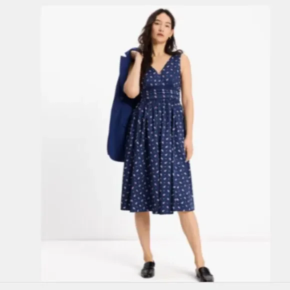 kate spade Paisley Foulard V-neck Dress 16 NWT - Picture 3 of 5